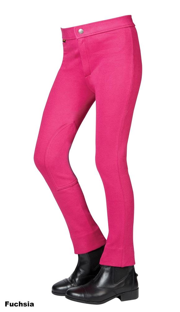 Saxon Warm Up Cotton Stretch Children's Jodhpurs 