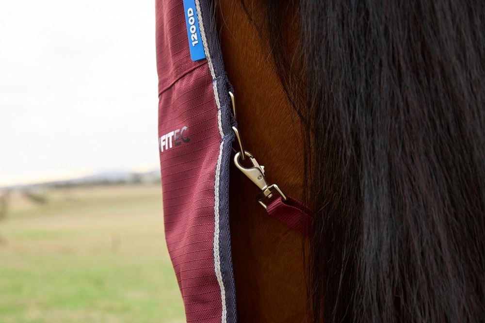 Weatherbeeta Comfitec Prelim Turnout Combo - 0g (Burgundy/Navy)