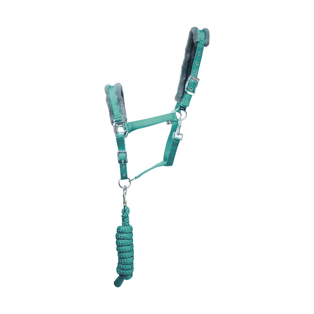 Hy Sport Active Head Collar & Lead Rope (Spearmint Green)