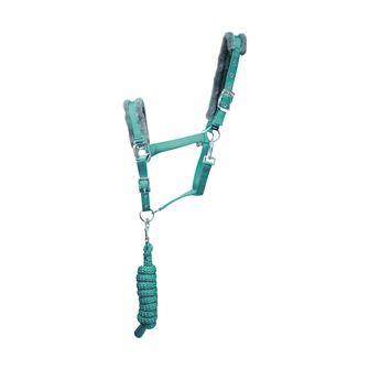 Hy Sport Active Head Collar & Lead Rope (Spearmint Green)