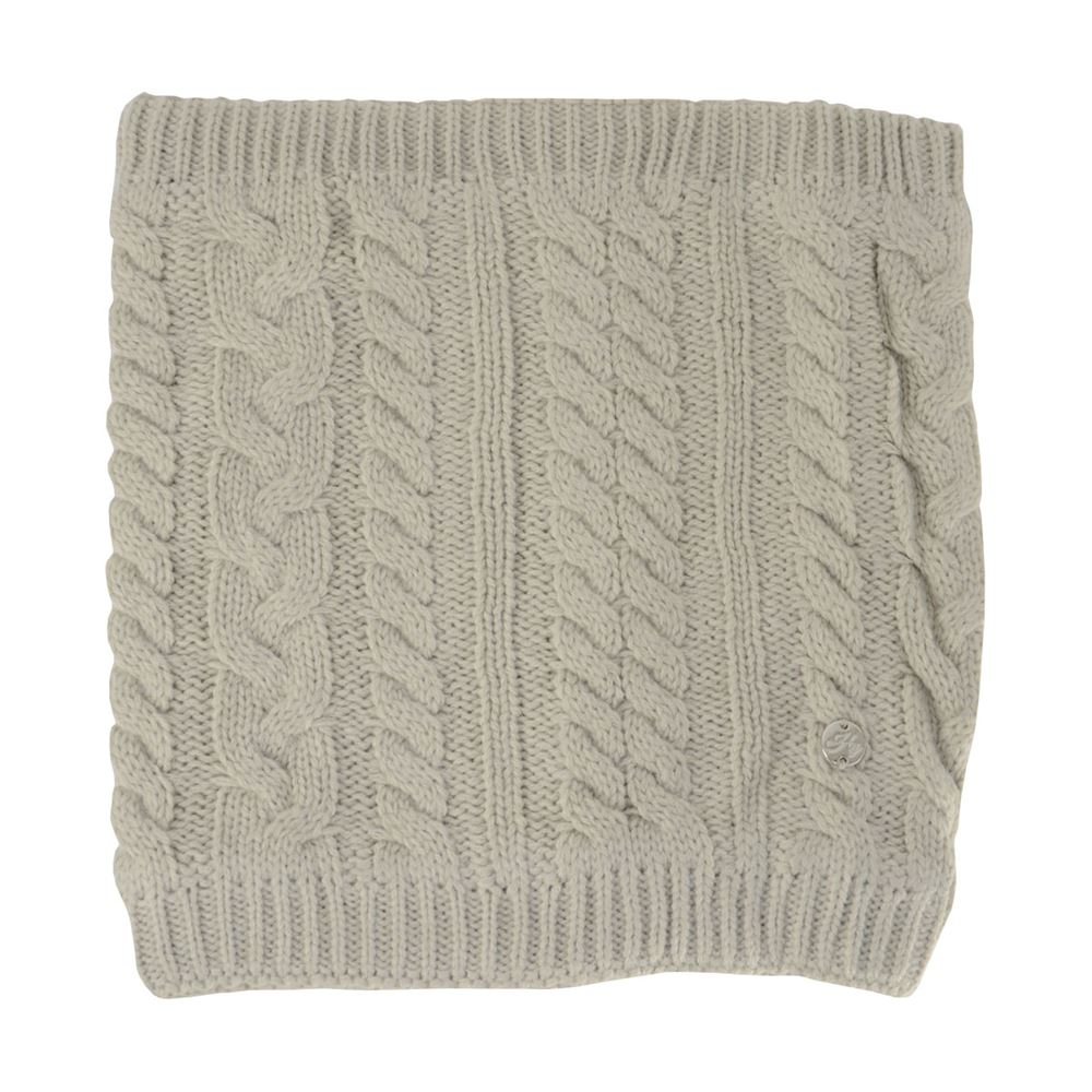 Hy Equestrian Meribel Cable Knit Snood (Oatmeal)