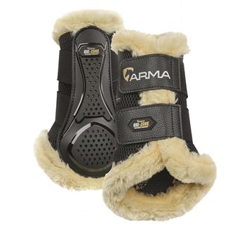 Shires ARMA OXI-ZONE Supafleece Brushing Boots (Black)