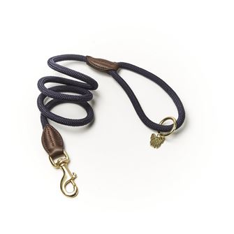 Shires Digby & Fox Fine Rope Lead (Navy)