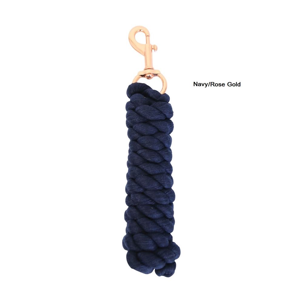 Hy Equestrian Rose Gold Lead Rope