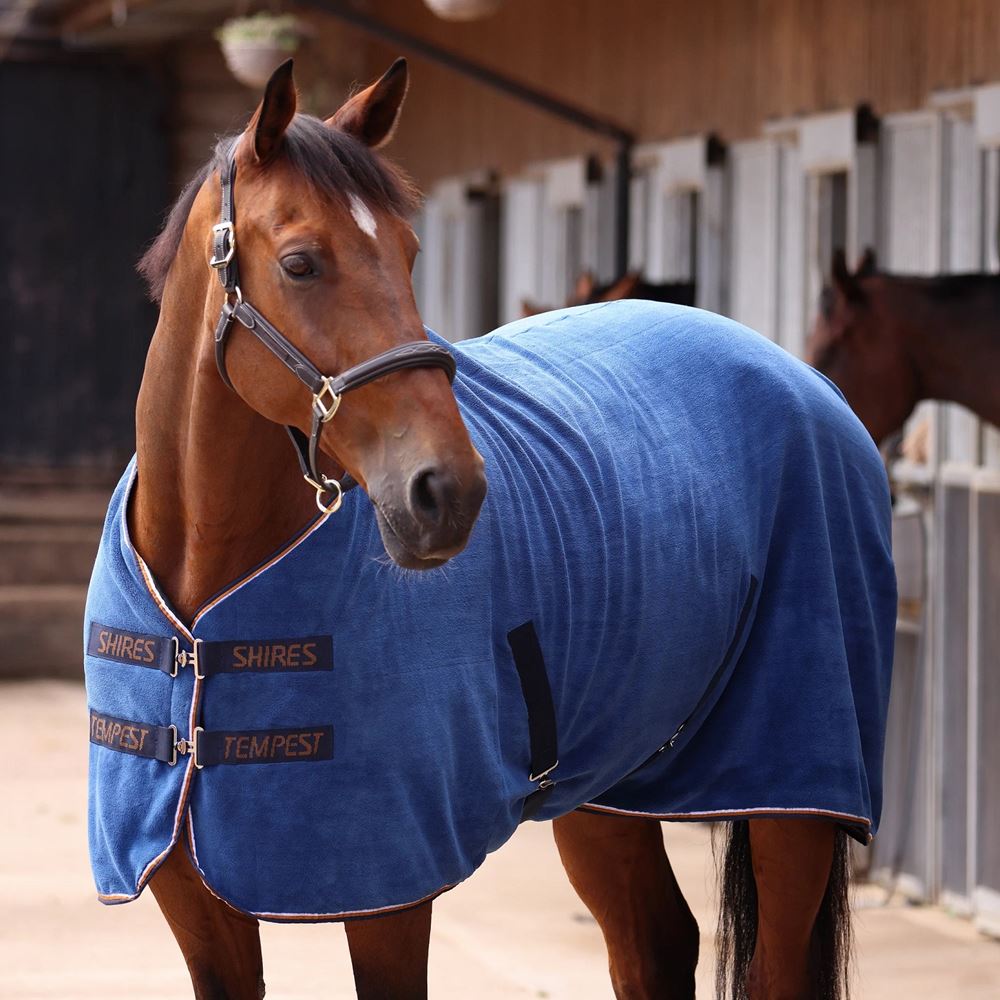 Shires Tempest Original Ultra Drying Rug (Navy)