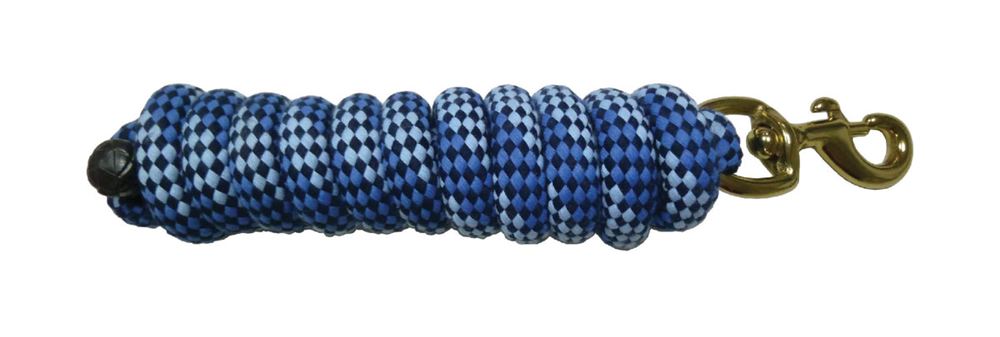 Hy Equestrian Universal Lead Rope (Blue/Light Blue)