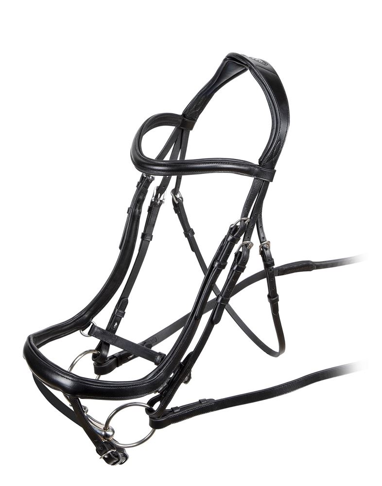 Shires Velociti Ergonomic Curved Flash Bridle