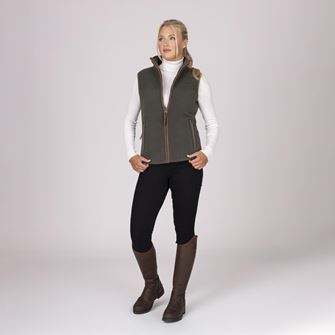Shires Aubrion Core Ladies Fleece Gilet (Green)