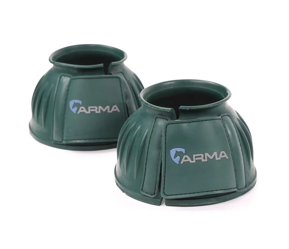 Shires ARMA Touch Close Over Reach Boots (Green)