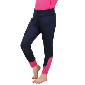 Sara Riding Tights By Little Rider (Navy/Pink)