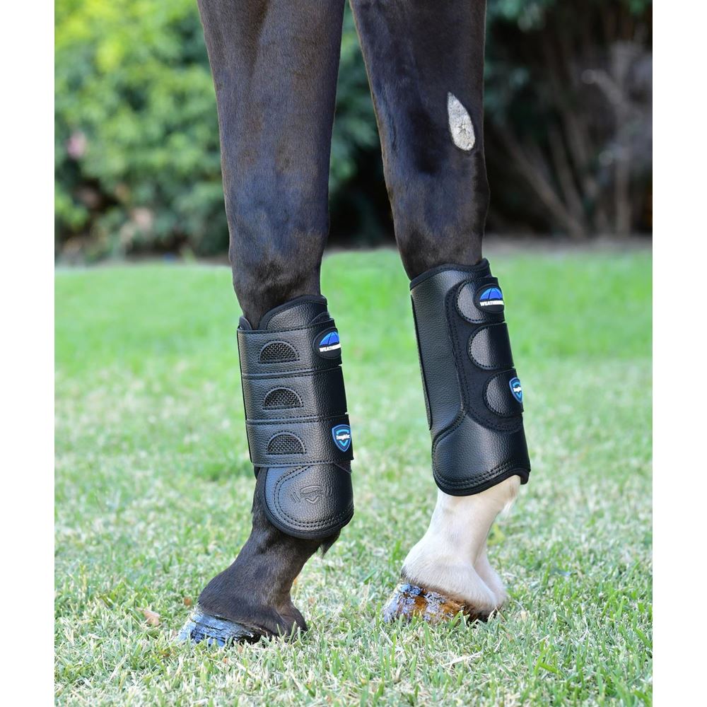 Weatherbeeta Tough-Tec Eventing Front Boots (Black)