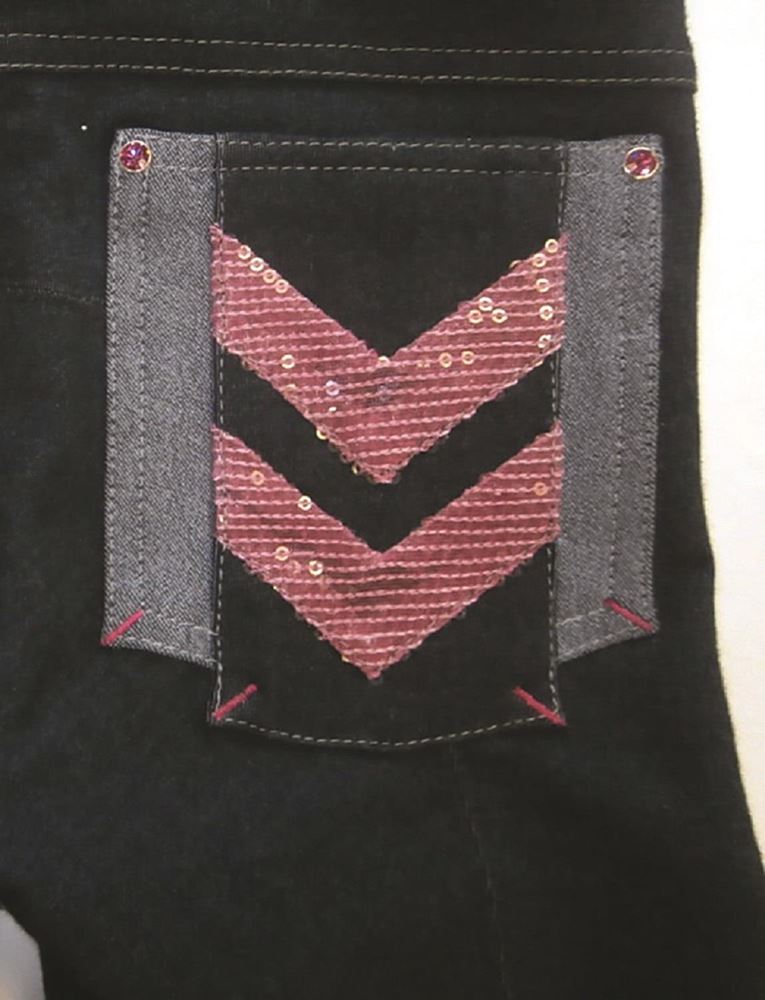 Horseware Kids Knitted Denim Breech