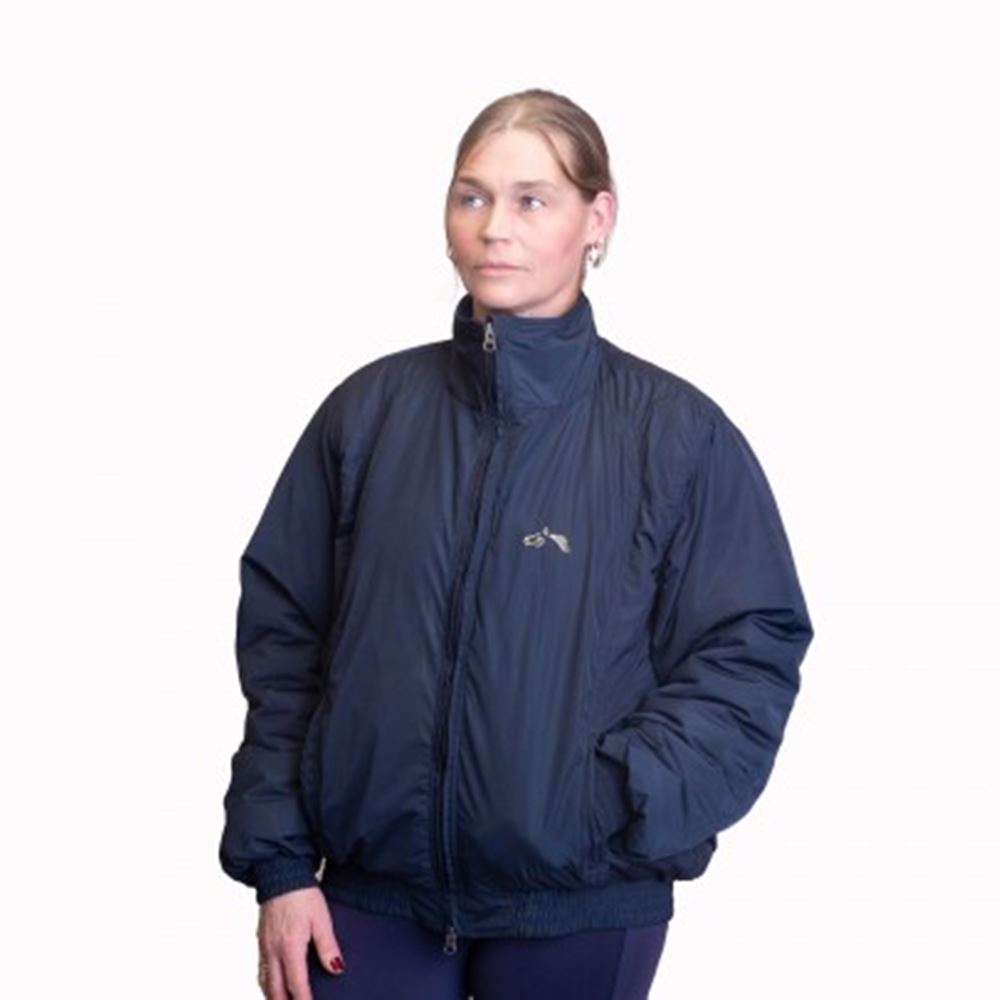 Gallop Unisex Bomber Jacket (Navy)
