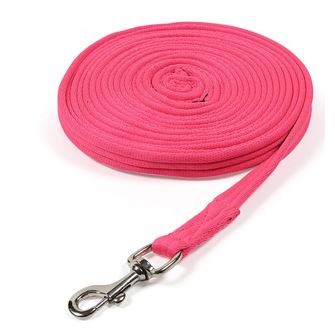 Shires Wessex Cushion Web Lunge Line (Pink)