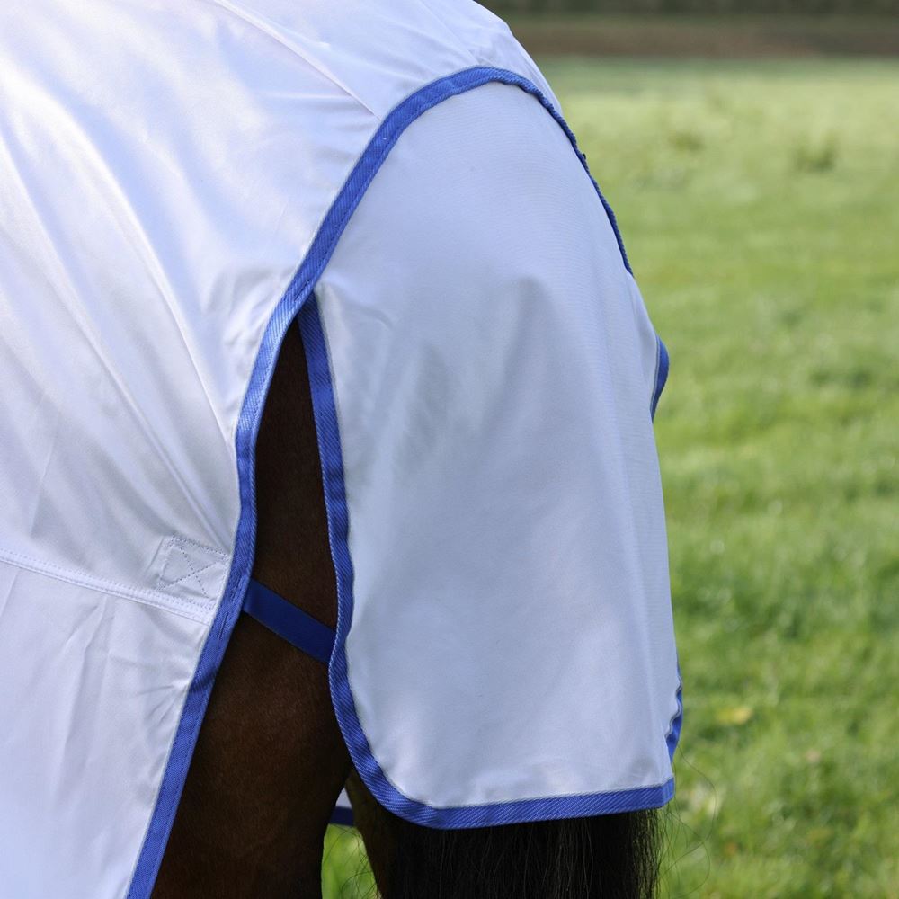 Shires Tempest Original Fly Rug & Neck Set (White)