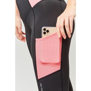 Dublin Power Performance Mid Rise Colour Block Tights