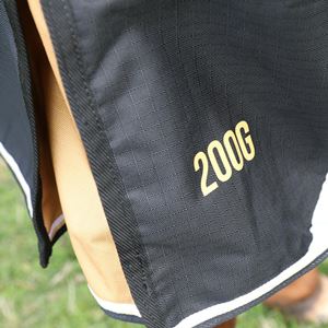 Shires Highlander Plus 200 Turnout Rug (Black)