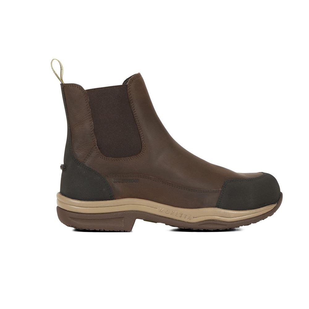 Shires Moretta Genoa XGrip Jodhpur Boots (Brown)