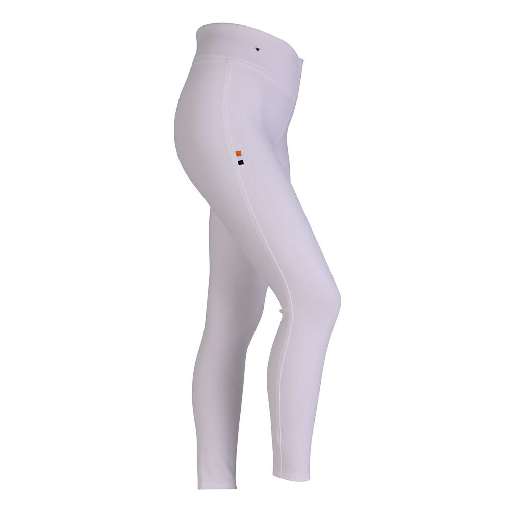 Shires Aubrion Optima Ladies Sport Riding Tights (White)
