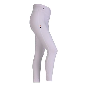 Shires Aubrion Optima Ladies Sport Riding Tights (White)
