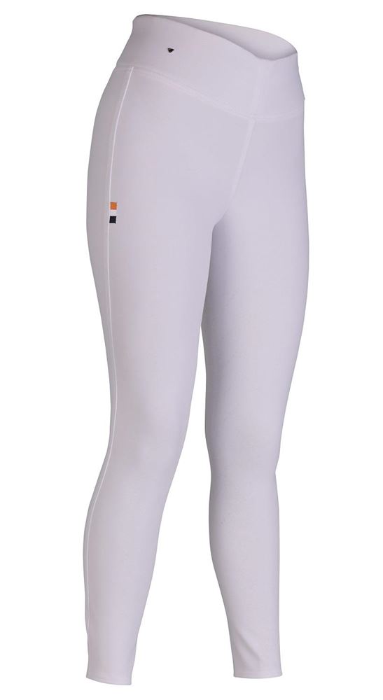 Shires Aubrion Optima Ladies Sport Riding Tights (White)