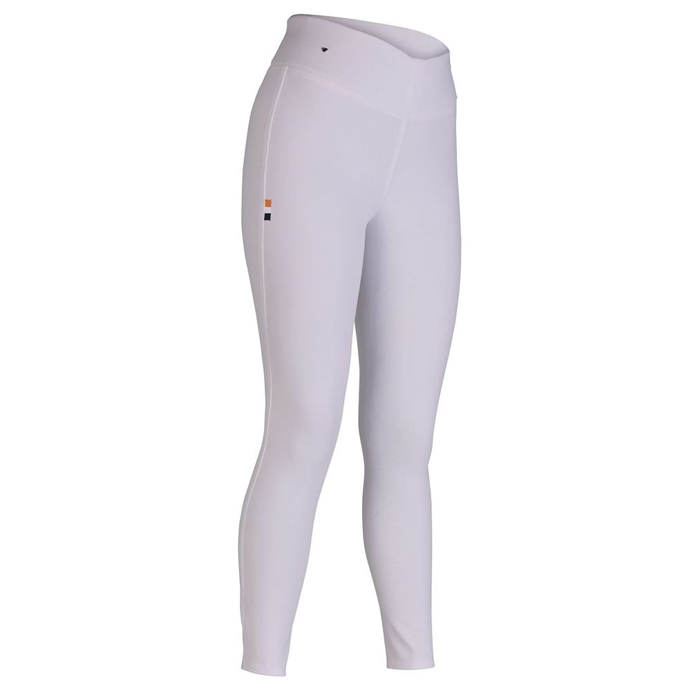 Shires Aubrion Optima Ladies Sport Riding Tights (White)