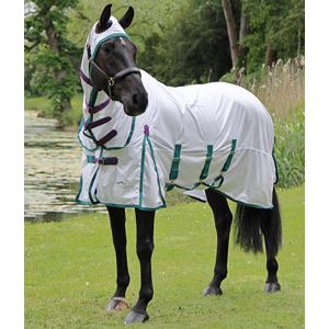 Shires Highlander Plus Fly Sheet Combo (White)