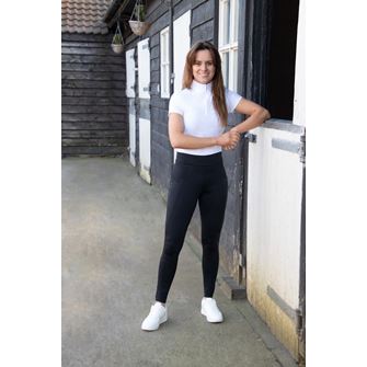 Hy Equestrian Melton Riding Tights (Navy)