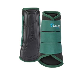 Shires ARMA Contour Pro Brushing Boots (Green)