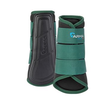 Shires ARMA Contour Pro Brushing Boots (Green)