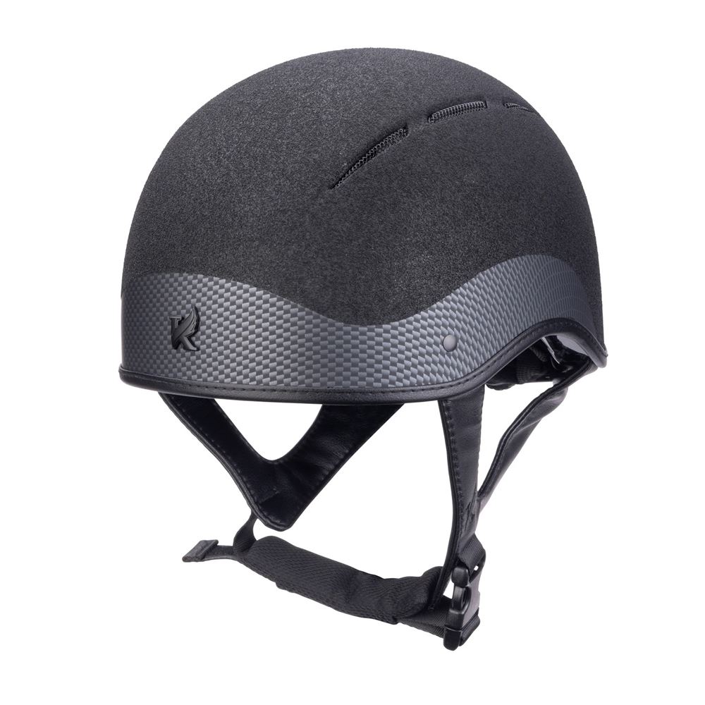 Shires Karben Graphite ALX Jockey Skull - 49-54cm (Black)