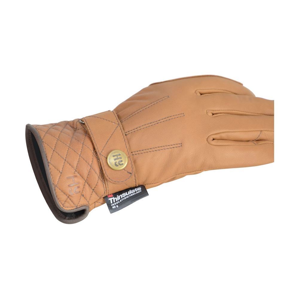 Hy5 Thinsulate™ Quilted Soft Leather Winter Riding Gloves