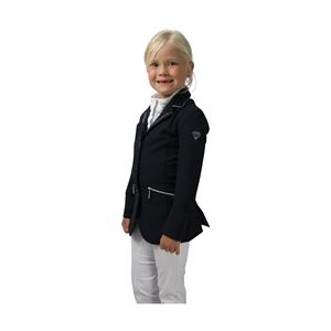 Hy Equestrian Cadiz Mizs Show Jacket (Black/Silver)