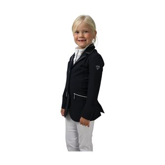 Hy Equestrian Cadiz Mizs Show Jacket (Black/Silver)