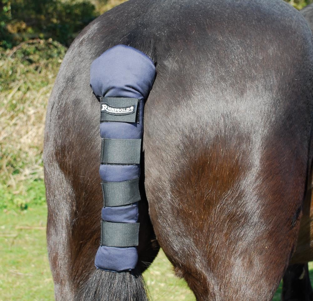 Rhinegold Cotton Quilted Tailguard (Navy)