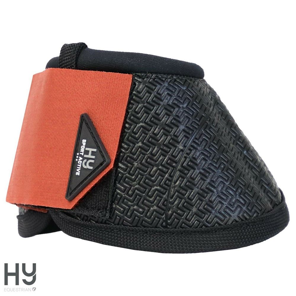 Hy Sport Active Over Reach Boots (Terracotta Orange)