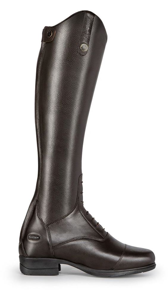 Shires Moretta Gianna Leather Riding Boots - Regular Height (Brown)