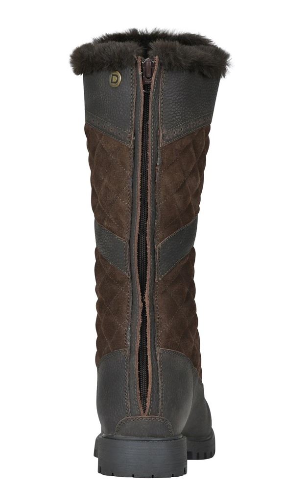 Dublin Yukon Country Quilted Boots (Chocolate Brown)