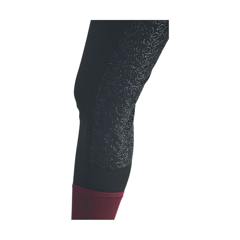 Coldstream Learmouth Ladies Breeches (Black/Windsor Wine)
