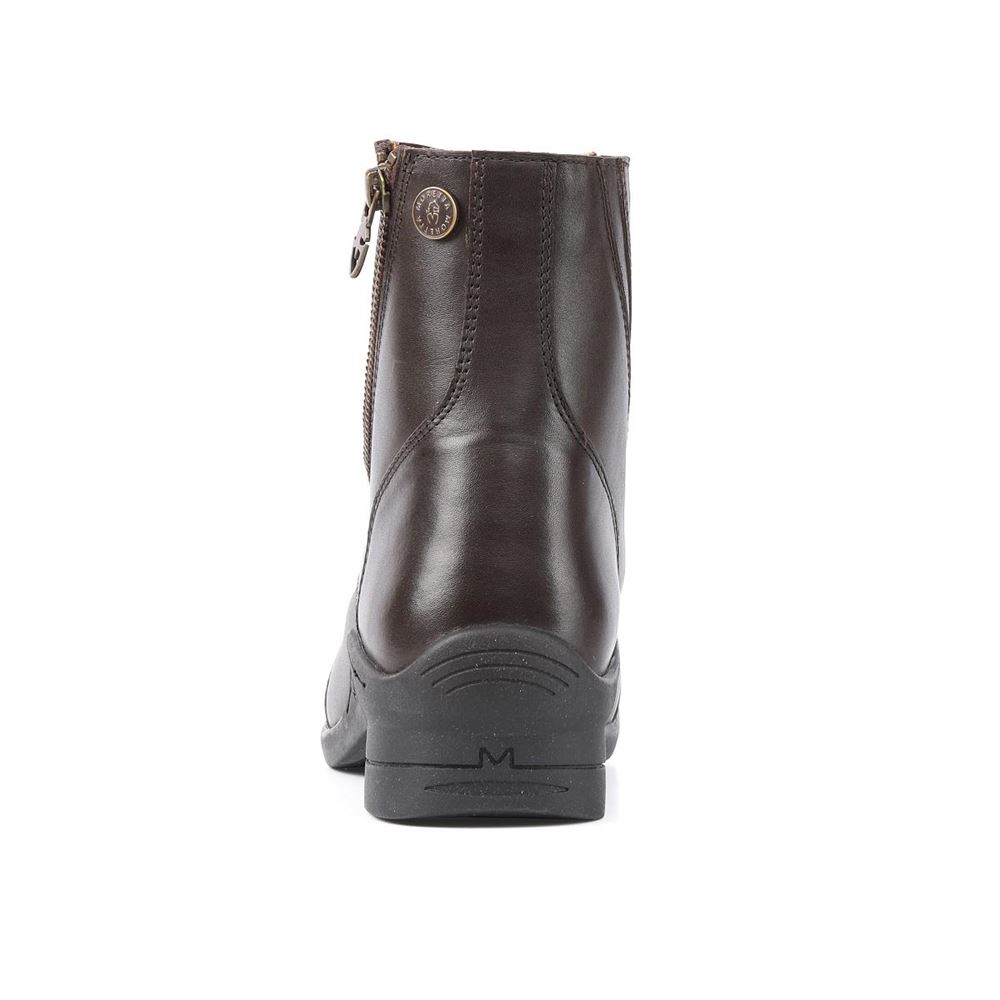 Shires Moretta Alessia Leather Paddock Boots (Brown)