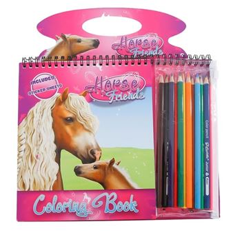 Horse Friends Colouring Book
