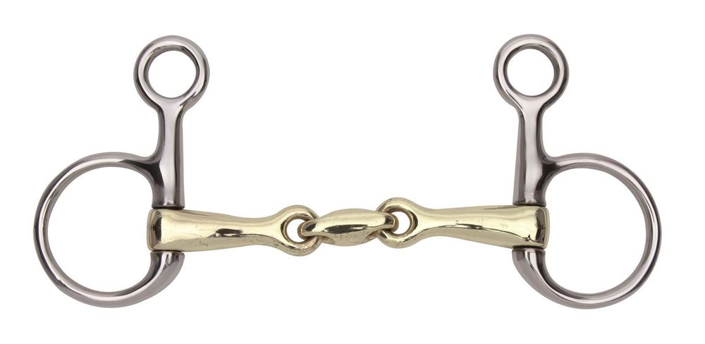 Shires Hanging Cheek with Brass Alloy Lozenge Mouth