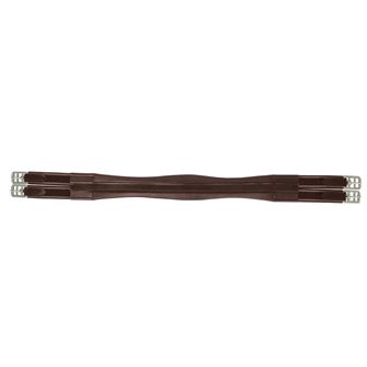 Hy Equestrian Leather Atherstone Padded Girth - Elasticated Both End