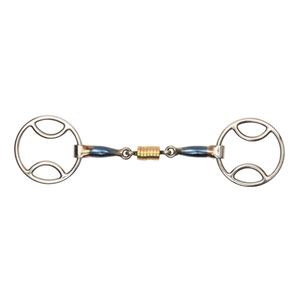 Shires Blue Sweet Iron Bevel with Roller Link