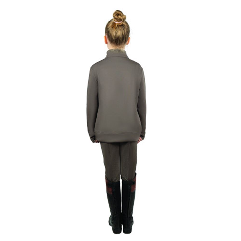 Lucky Pony Zip Jacket by Little Rider (Grey/Pink)