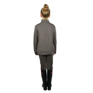 Lucky Pony Zip Jacket by Little Rider (Grey/Pink)