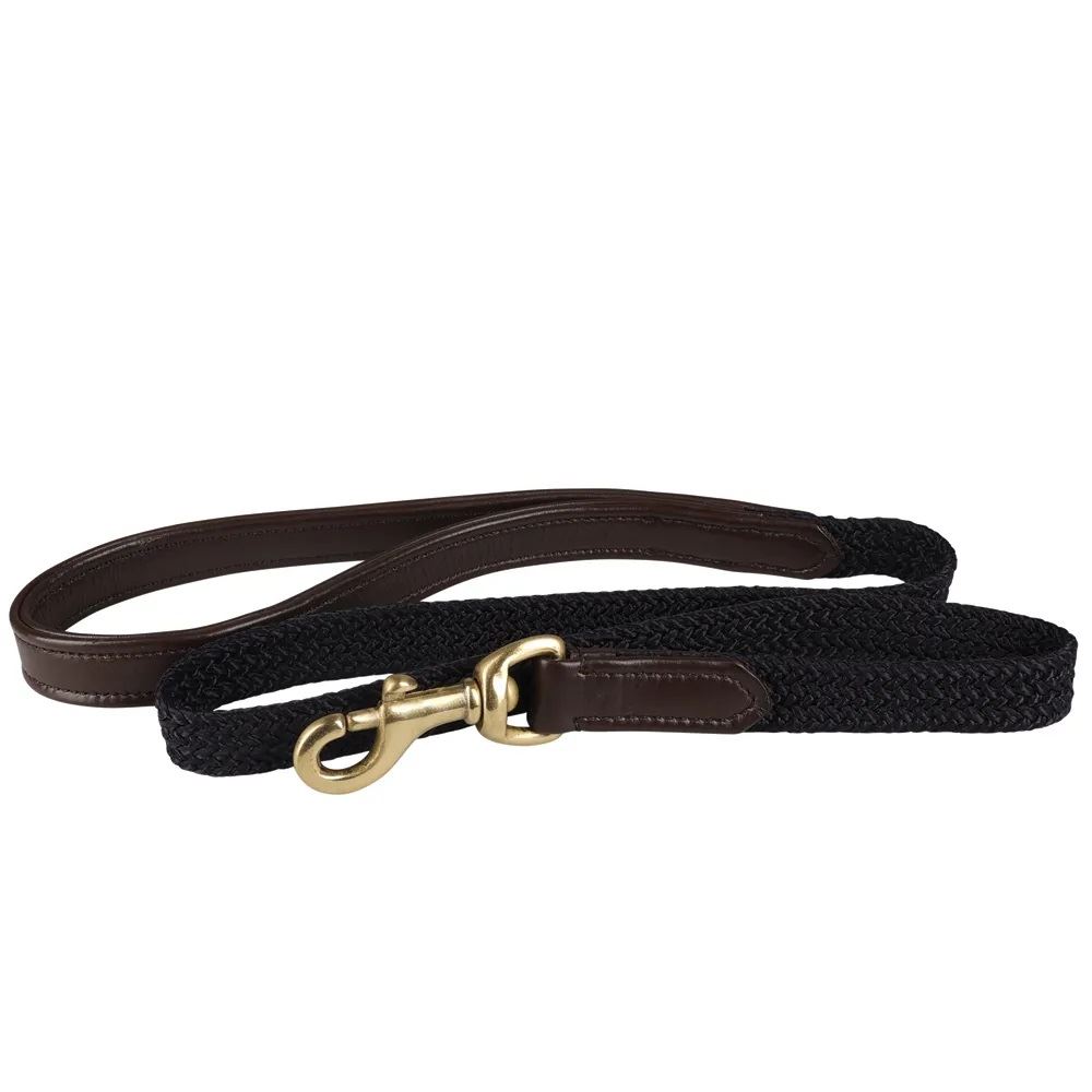 Benji & Flo Interlaced Dog Lead (Navy)