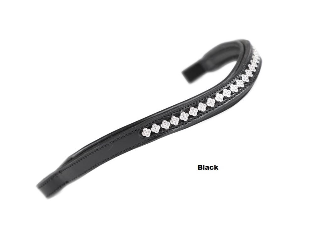 Shires Aviemore Flower Diamante Browband