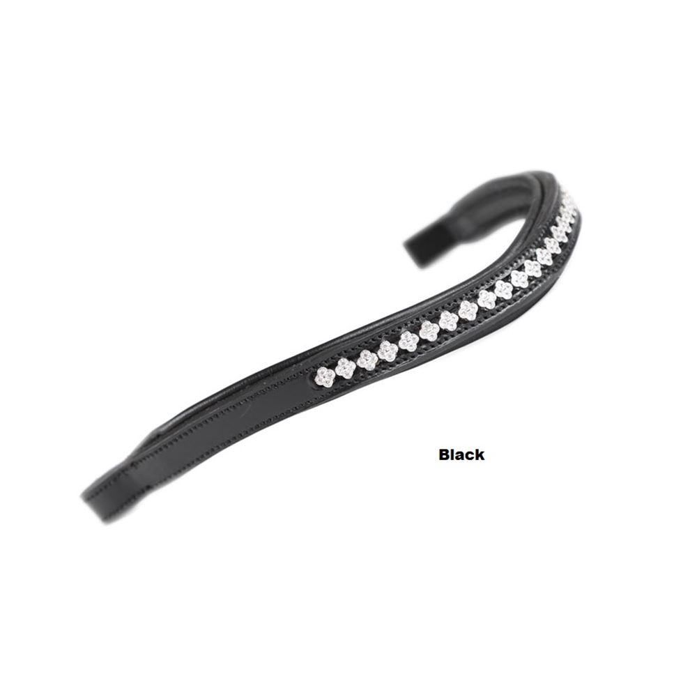 Shires Aviemore Flower Diamante Browband