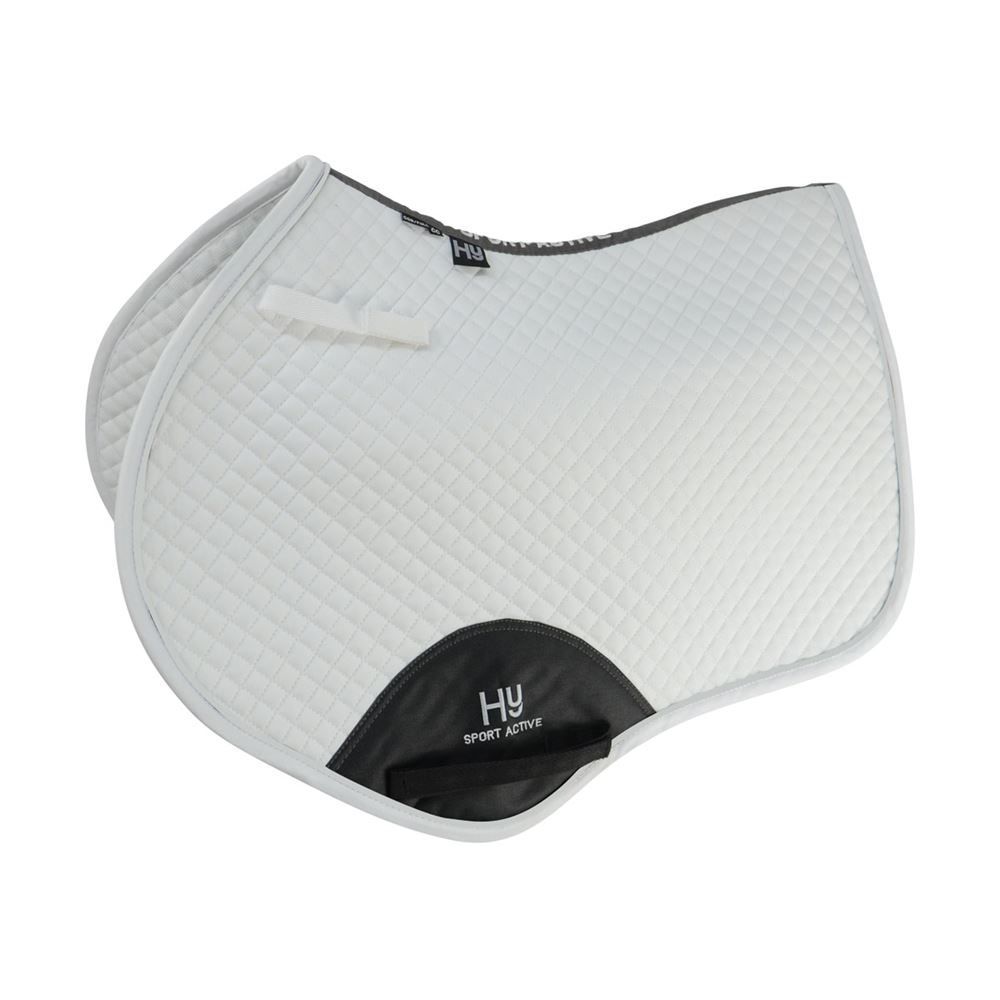 HyWITHER Sport Active Close Contact Saddle Pad (White)